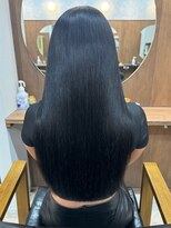 リッチ 菊名店(Rich)&nbsp;ブルーブラック　髪質改善トリートメント　ブリーチなしカラー