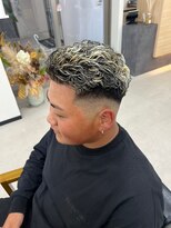 アリープパロット(ALEAP parrot)&nbsp;メンズ/ニュアンスパーマ/ハイライト