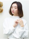 鎖骨ボブ　結べるボブ