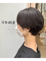 ホーム(HOME) 【HOME 下北沢】ショートボブ×骨格補正