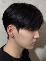 ノラ ヘアーサロン(NORA HAIR SALON) 韓国シースルーマッシュカルマパーマダウンパーマ黒髪マッシュ