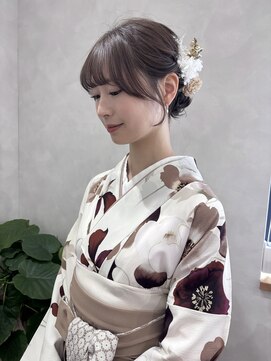 ソワンドゥブレスココ 京都店(soin de brace coco.) 卒業式ヘアセット