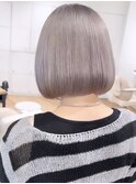 グレージュ/グレーシルバー/グレーアッシュ/ブリーチカラー渋谷