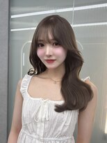 ボタン ハカタ(VOTAN hakata)&nbsp;【中村珠梨】透明感カラー/透け感カラー/顔周りカット/韓国ヘア