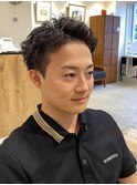 ◎スパイキーショート×スパイラルパーマ◎
