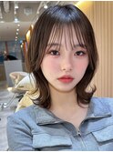 アプリコットオレンジくびれヘアハイライトカラー名古屋ショート