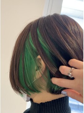 アズールサン 草加西口店(azule-sun) イヤリングカラー,オリーブ,透明ベージュ,韓国ツヤカラー/草加駅