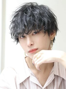 ページ(page,) 波巻きパーマメンズツイストスパイラルパーマツーブロック