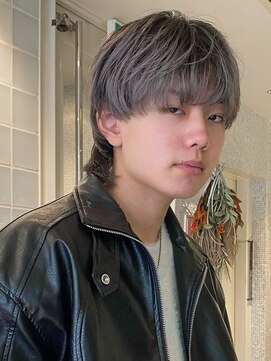 ラパンセヴェールメンズ 栄(LA PENSEE VERT MEN'S) メンズウルフ×ハイトーン