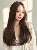 ナチュラル/髪質改善/ロングレイヤー/ブラウンベージュ