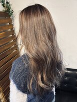 ハップヘアメイク ロングハイライト