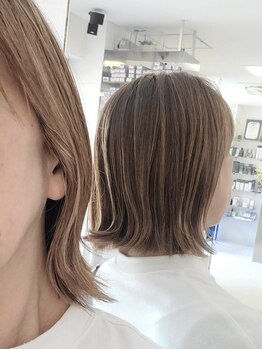 ディープ(Deep)の写真/気になり始めの白髪もしっかりカバー♪艶やかで柔らかい印象に。大人女性の上質な仕上がりを実現★