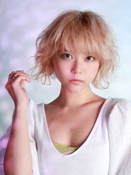 エノア 東京(ENORE) くびレイヤー/エモージュ/前髪/ミディアム/ボブ/小顔カット