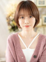 カバーヘア ブリス 上尾西口店(COVER HAIR bliss) ボルドーカラーショートウルフレイヤーTd2上尾20代30代40代