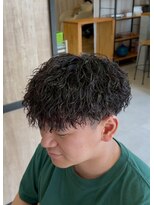 エッジ(EDGE)&nbsp;大分メンズ刈り上げショートツイストスパイラルパーマ