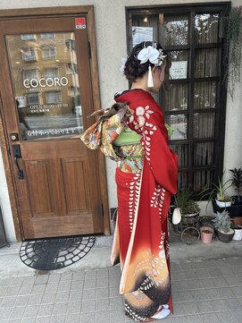 ココロ(COCORO) 似合わせヘア、似合わせ、着付け、メイク