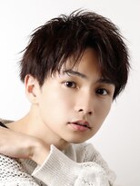 ルーシー 渋谷(LUCEY)&nbsp;センターパートフェザーパーマシャドウパーマメンズパーマ