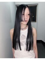 MUJAK【ムジャク】【4月1日NEW OPEN(予定)】 福岡 久留米 姫カット ブルーブラック ロングヘア