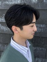 リオールバイニアウ(RE:ALL by Niau) メンズセンターパートパーマニュアンスパーマ刈り上げ群馬太田