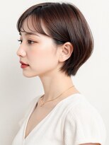 カバーヘア ブリス 志木南口駅前店(COVER HAIR bliss)&nbsp;小顔クールショート/ふんわり前髪ナチュラルカラー春カラーp志木