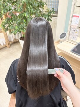 シュガー 仙台宮城野区(&Sugar) 【髪質改善】光るツヤ髪/ストレートヘア