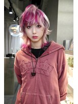 リラス 博多(rilas)&nbsp;デザインカラー　トリプルカラー　ブリーチ　派手髪