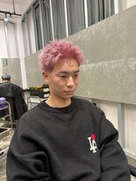 サンズ 梅田 中崎町(SUNS)&nbsp;【梅田】ハイトーンピンクスパイキーショート
