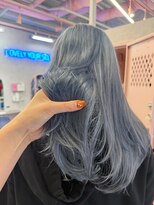 ルピネバイバド(Lupine by bud) うるつや、ブルーシルバーカラー
