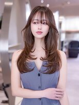 アンスリウム 箕面萱野(Anthurium)&nbsp;レイヤー/大人可愛い/髪質改善/シースルーバング