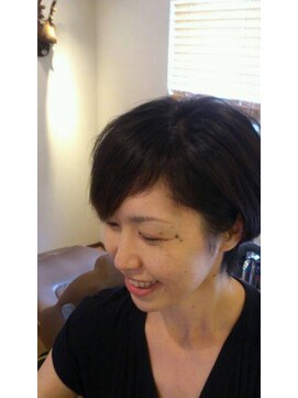 モイヘアーデザイン(moi hair design) 大人ショートボブ