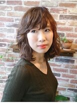 カラフル ヘアー(Colorful hair)&nbsp;2017秋冬ver　大人のロブスタイル☆