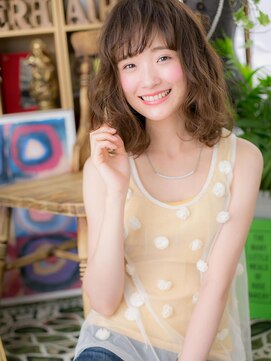 カバーヘア イヴ 戸頭店(COVER HAIR EVE) *+EVE+*戸頭…小顔見せ☆ほつれシフォンウェーブｃt