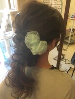 ヘアーセット モコロ(Hair Set MOCORO) 編みおろし