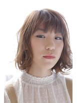 エムプラス センター北(M.plus)&nbsp;ゆるふわパーマスタイル、ミディアムボブ、