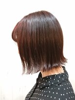 ククル ヘアー(cucule Hair)&nbsp;京都・西院cuculehair　切りっぱなし外ハネボブ