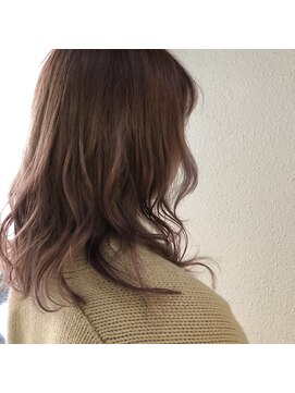 ヘアアンドスペース ベロン(hair&space velon) ミディカラー