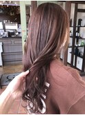 細めハイライト×イヤリングカラーでオシャレ度UP☆《高橋》