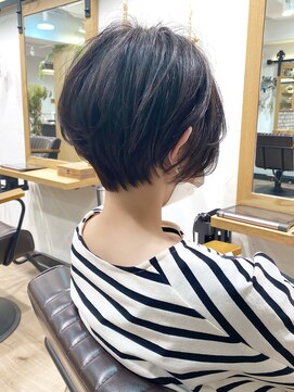 アヴァロン(AVALON) 美シルエット・大人ショートボブ・ダークアッシュ【BISA】