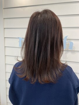 ノアエクレ 銀座(noah ecle) 『noah ecle大島流』透明感◎ツヤアッシュベージュミディアム