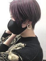 マイレ(maile)&nbsp;【maile】ハンサムショート×ダークパープル