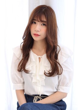 シロフ シンジュク(shirof shinjuku) ツヤ感ロング/明るめベージュカラー