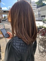 インビテーション(invitation)&nbsp;【invitation】透け感キャラメルラテ