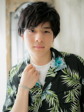 モッズヘア メン 上尾東口店(mod's hair men) ≪mod's men≫自然体重視！ランダムパーマの黒髪マッシュM