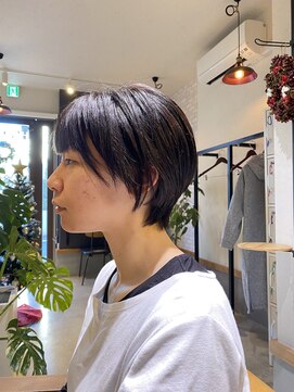 ヘア サロン ルート 幕張(Hair Salon ROUTE) 《大人可愛い》20代30代40代前下がりショート[ROUTE 幕張店]