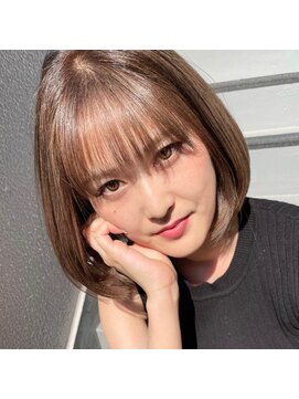 エストアール フクオカ 福岡博多店(est-r. Fukuoka) シアーべージュ/透明感カラー/ダブルカラー/博多