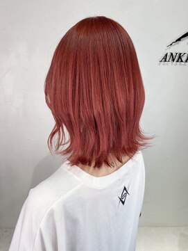 アンク クロス 池袋北口店(ANKHCROSS) 《アンククロスYUKI》韓国風チェリーレッド くびれ巻き