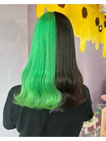 ヘアサロン トミー(Hair salon TOMMY) グリーンツートン
