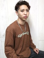 バース(BIRTH)&nbsp;天神【BIRTH】スパイラルツーブロックパーマ×アップバング