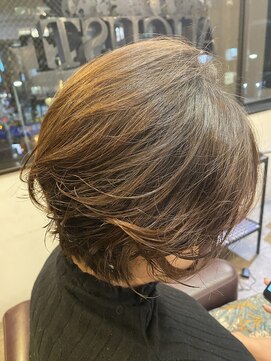 アズーア ヘアーアンドスパ(azure hair&spa) 大人ショートパーマ