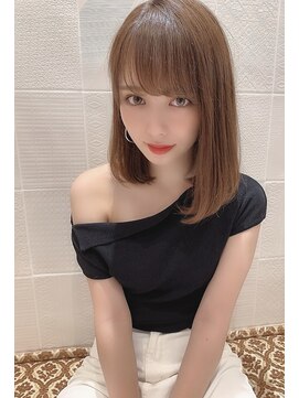 ロンド アンブル 四条烏丸(Lond ambre) 【Lond ambre】伊藤ガク 韓国/顔周り/前髪/ボブ/大人ガーリー